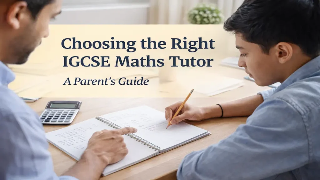 Choosing the right IGCSE maths tutor in Sushant Lok Gurgaon