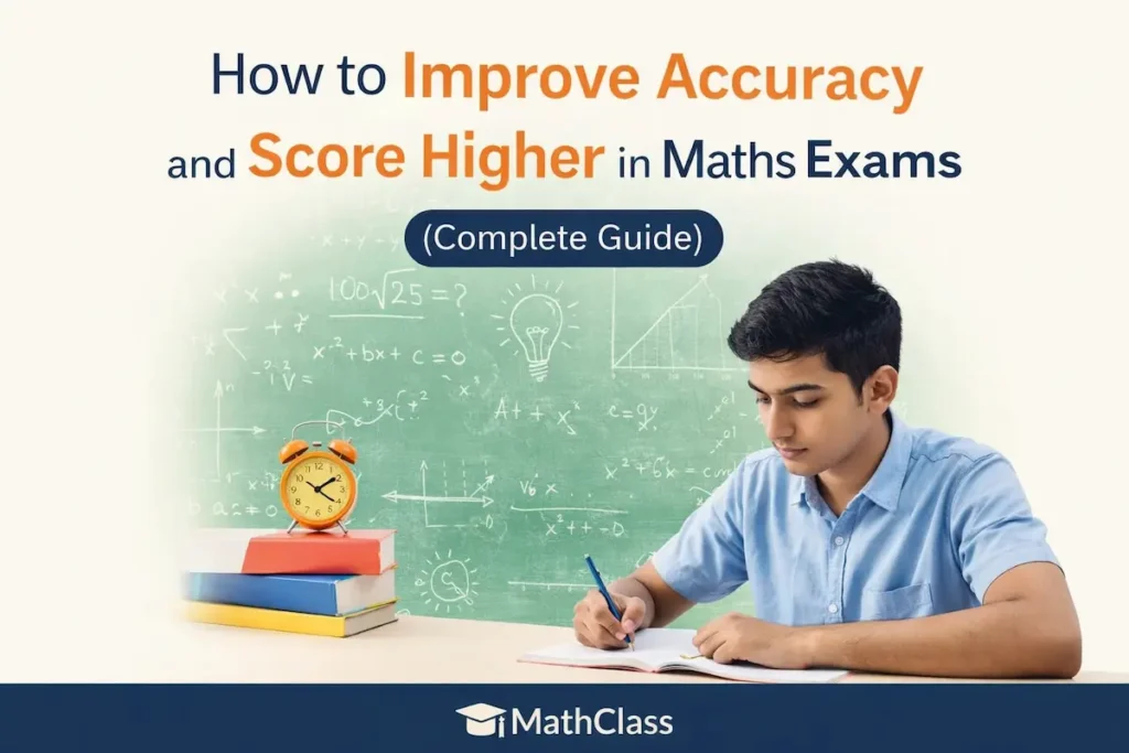 How to improve accuracy and score higher in maths exams