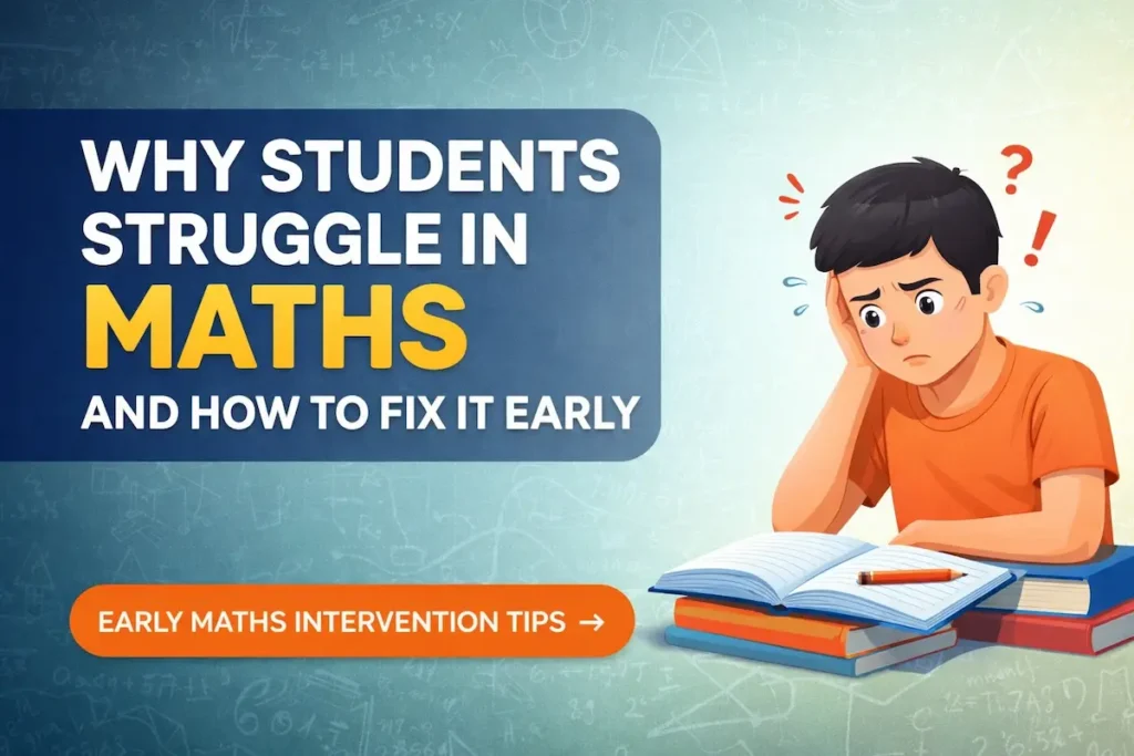 Why students struggle in maths and how to fix learning problems early